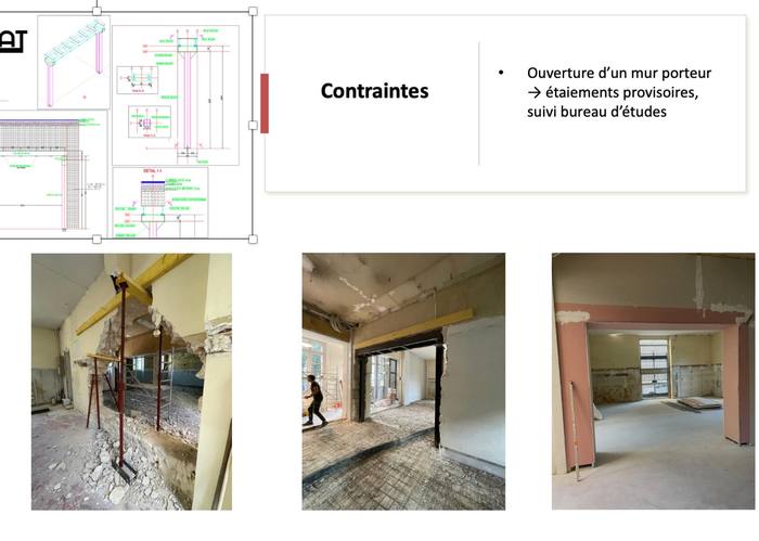 Suivi de chantier de renforcement structurel sur bâtiments publics (MA16)