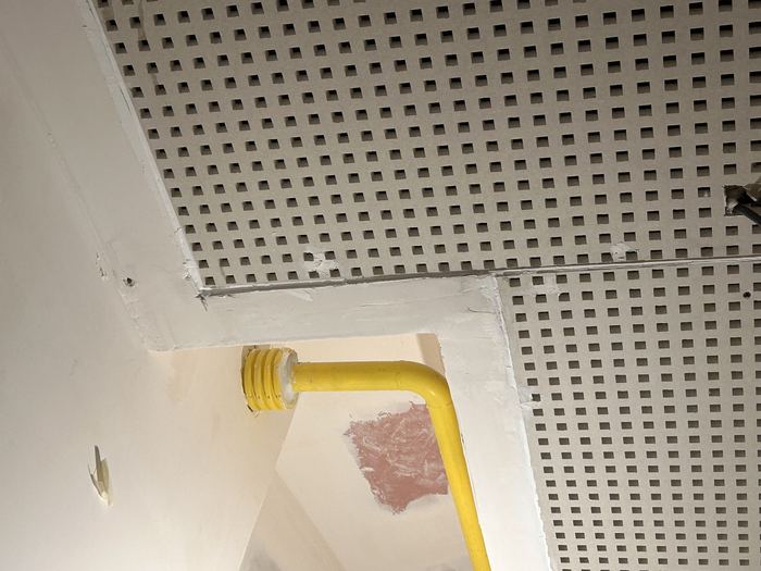 Mise en sécurité d’un réseau gaz en plafond, immeuble d’habitation à Vincennes